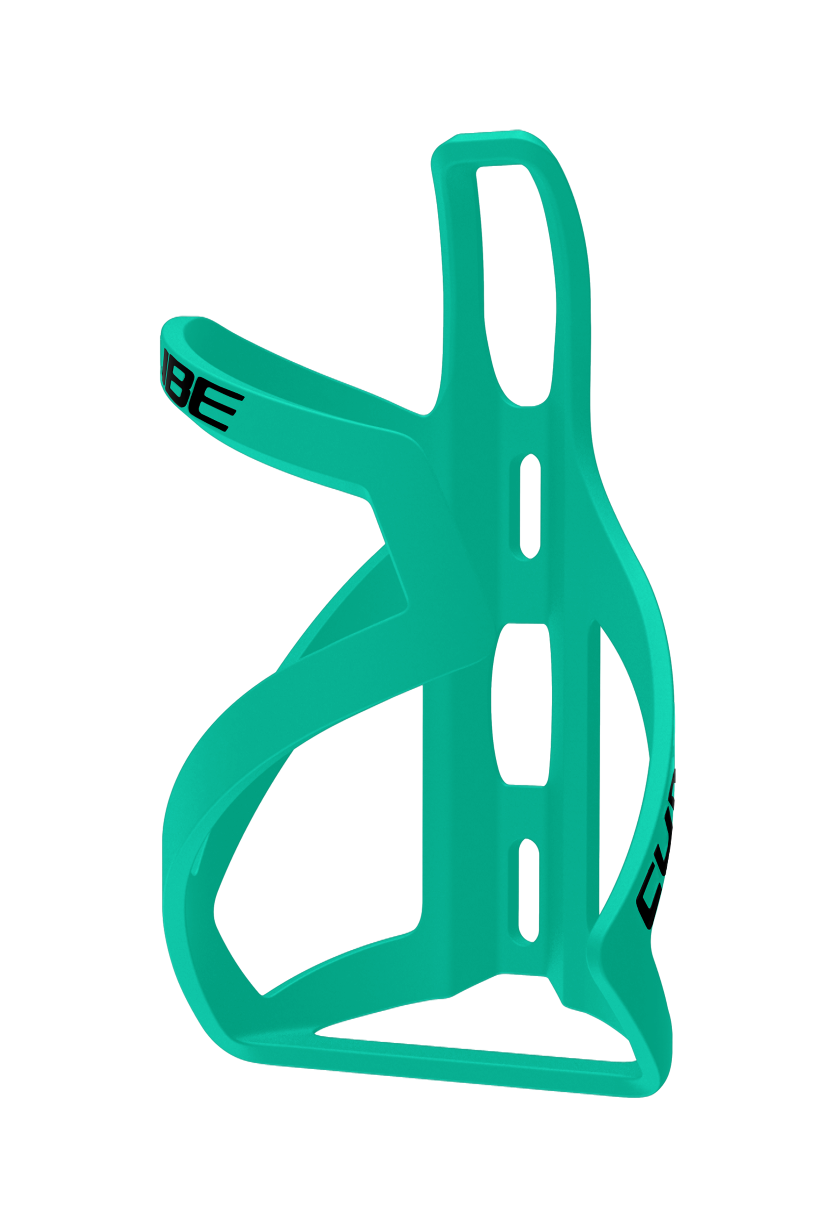 CUBE Flaschenhalter HPP Sidecage / matt mint´n´glossy black