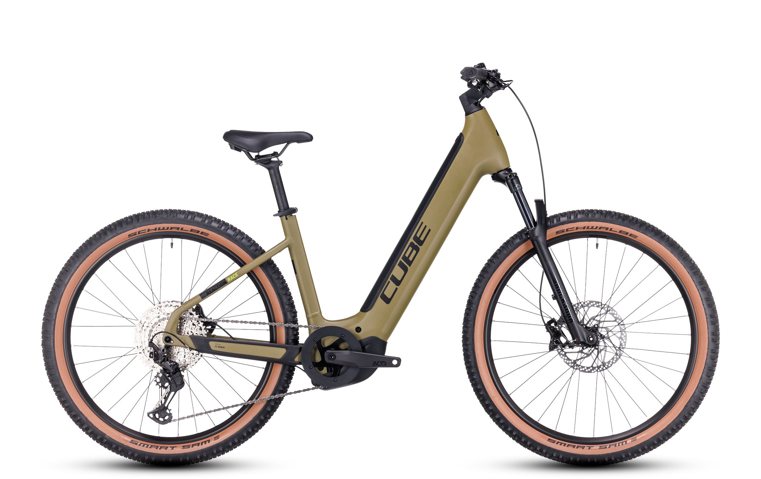 Cube Reaction Hybrid Race 750 / olive´n´green Easy Entry