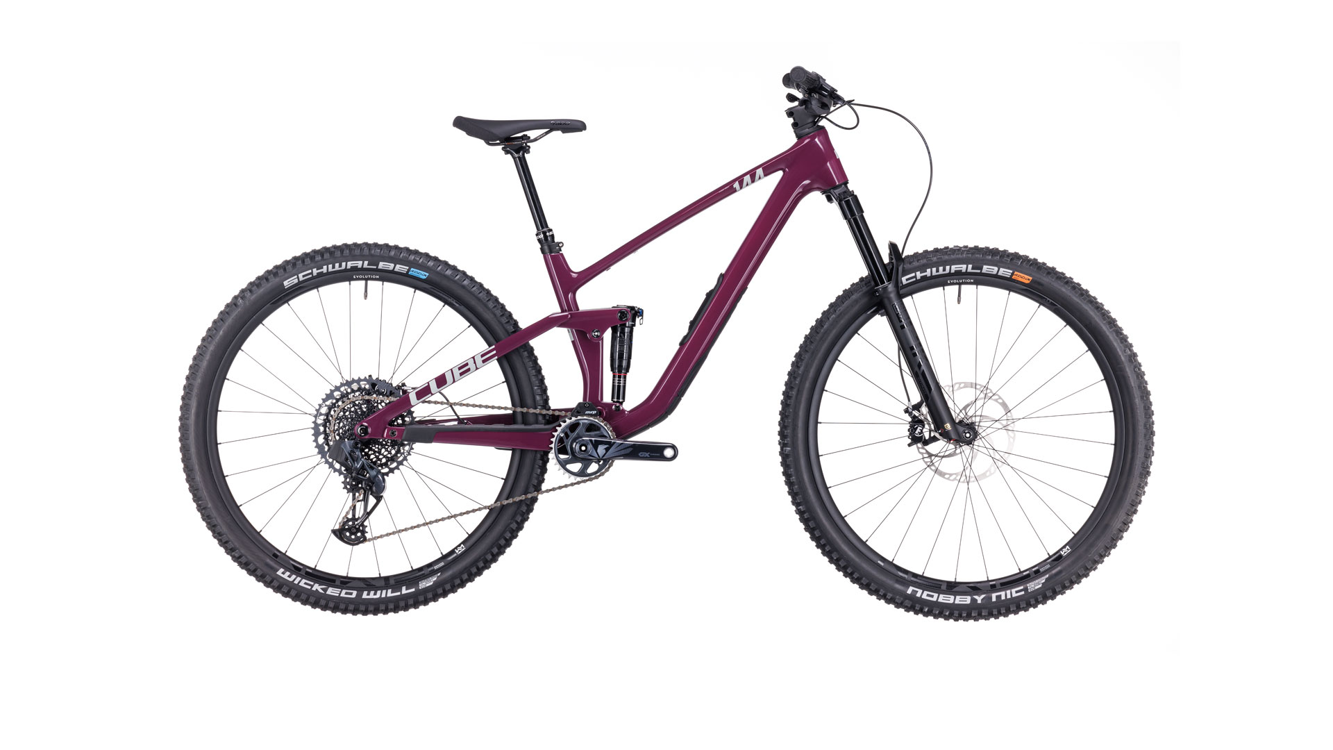 Cube Stereo ONE44 C:68X SLX / wine´n´grey Cube Stereo ONE44 C:68X SLX / wine´n´grey