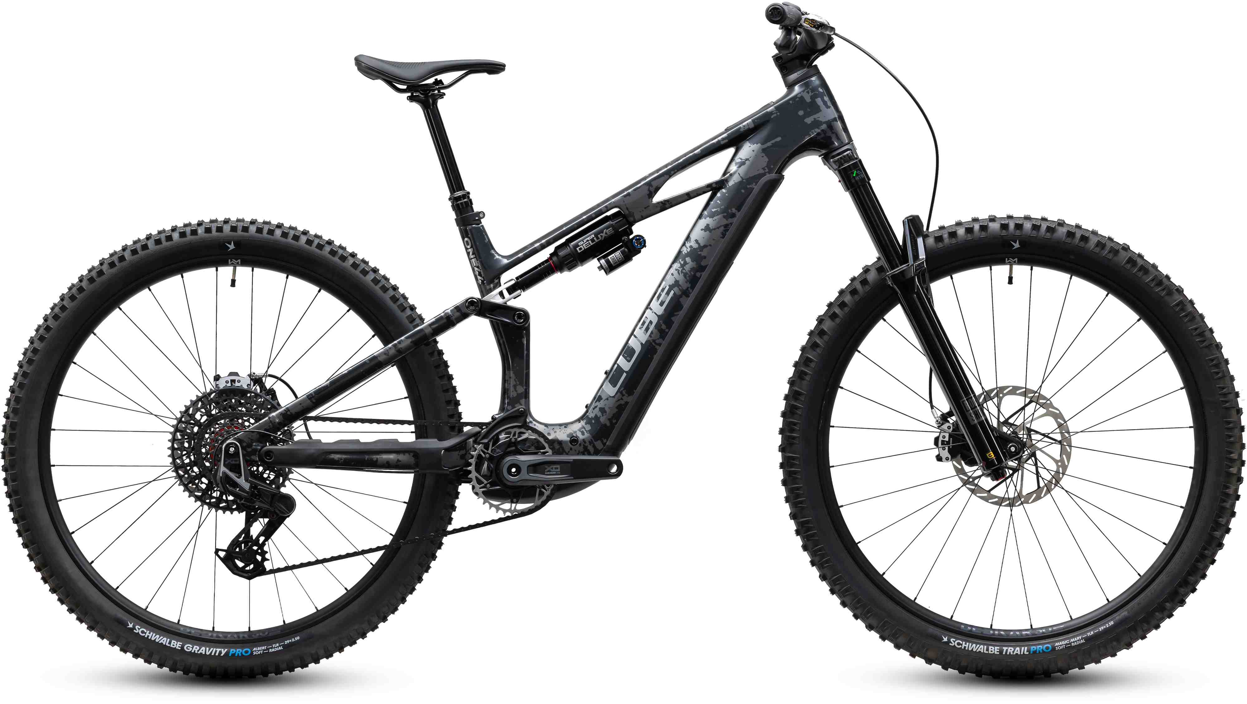 Cube Stereo Hybrid ONE44 HPC Super TM 800 / graphiteglitch´n´grey