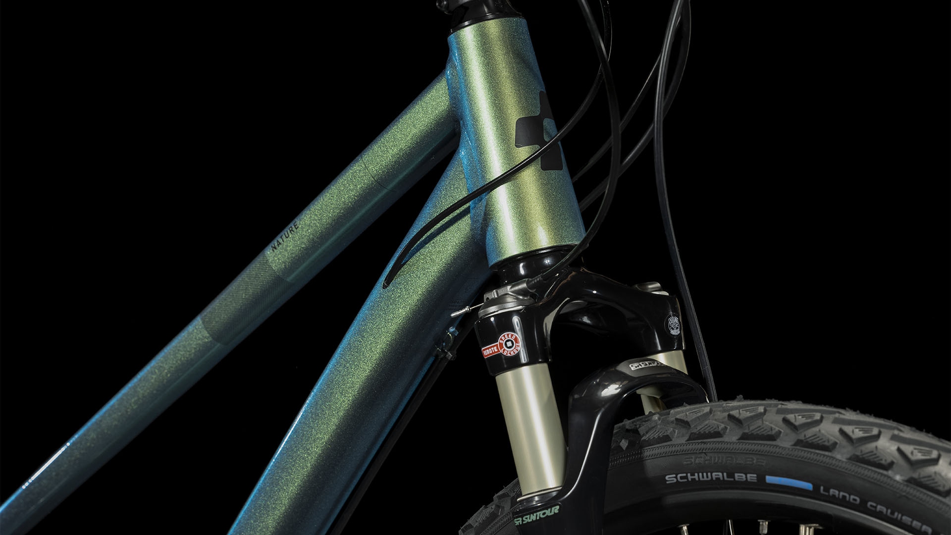 Cube Nature EXC  / verde´n´black Trapeze