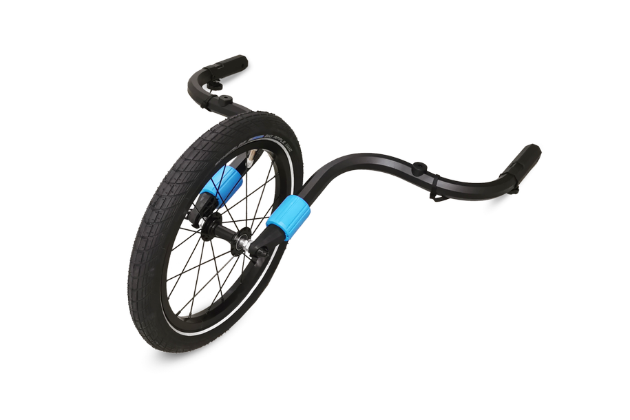 CUBE Jogger Kit für Kinder Fahrradanhänger Double / CMPT black