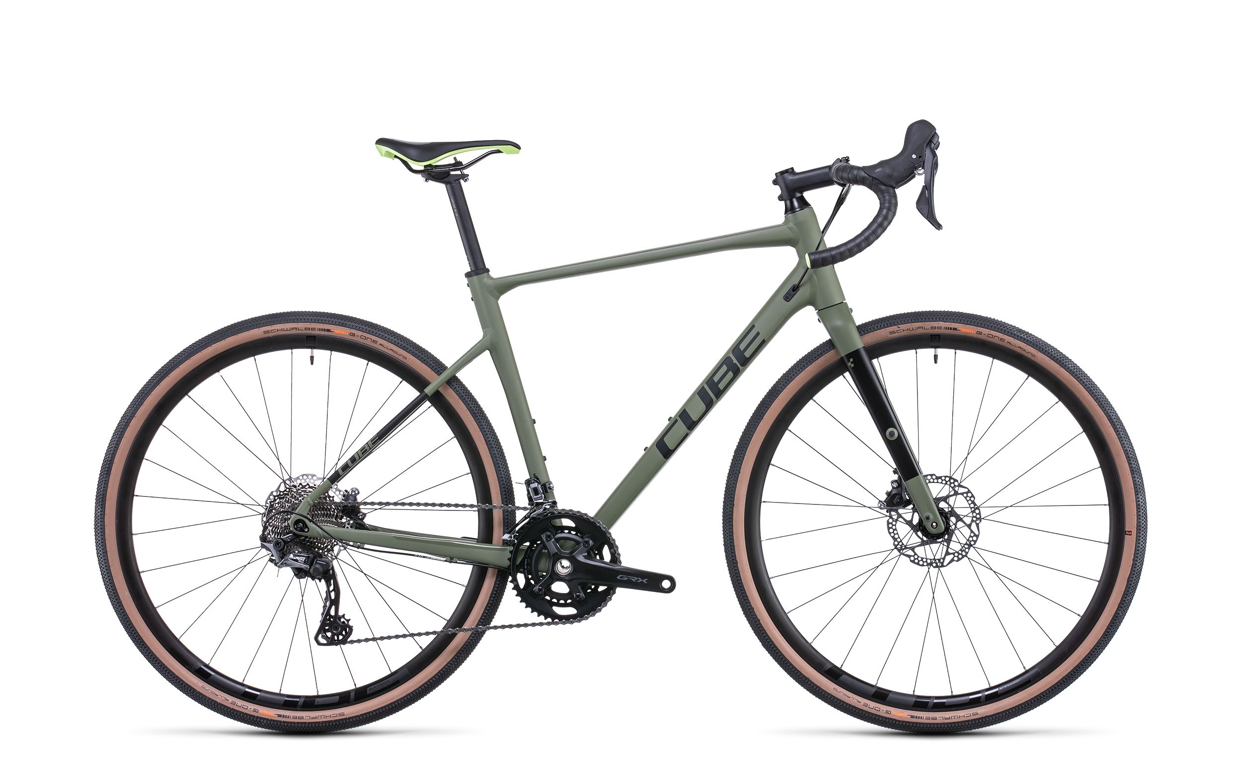 Nuroad Race / 53 cm / S / olive´n´black