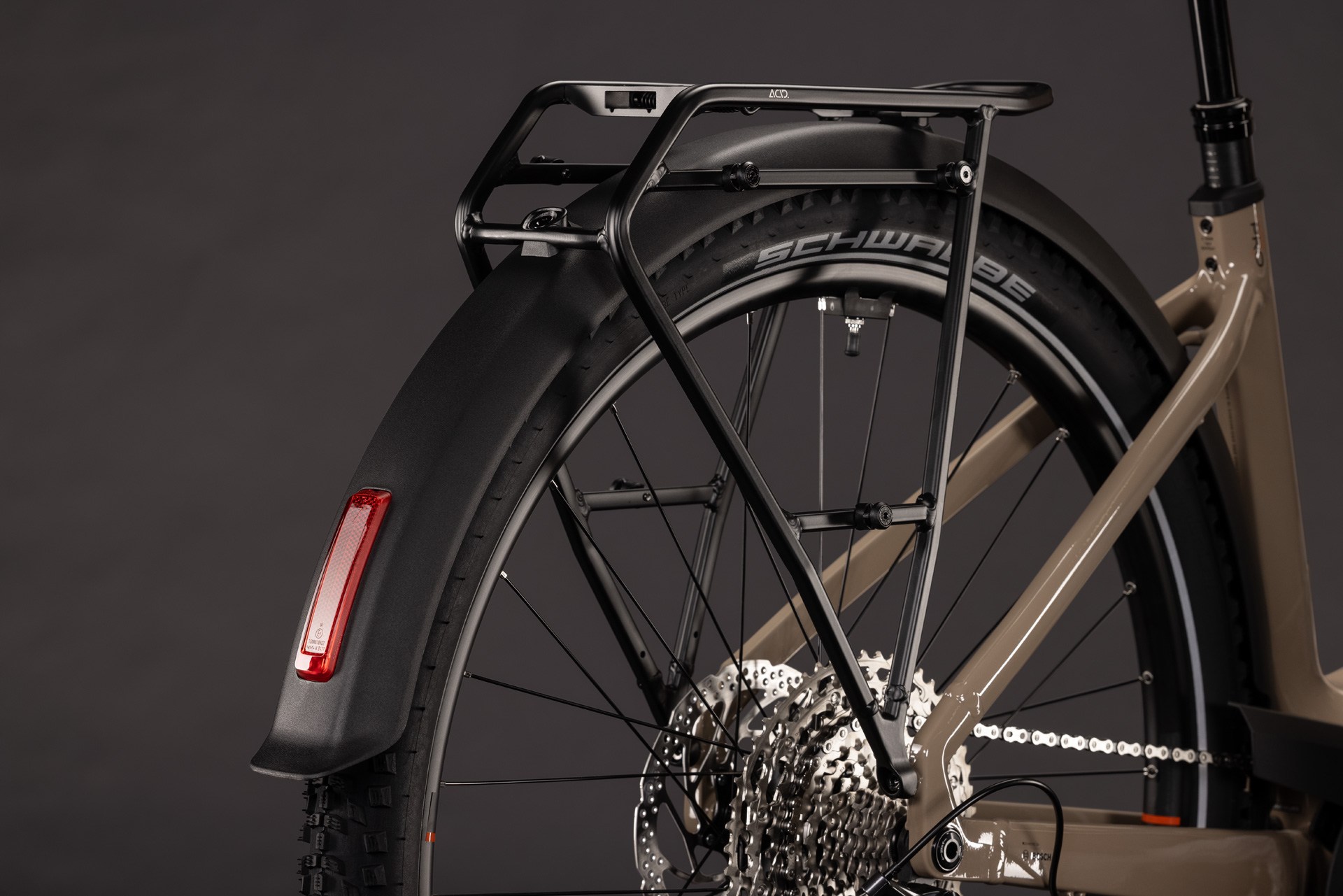 Cube Nuride Hybrid Pro 800 / cappuccino´n´black / Easy Entry