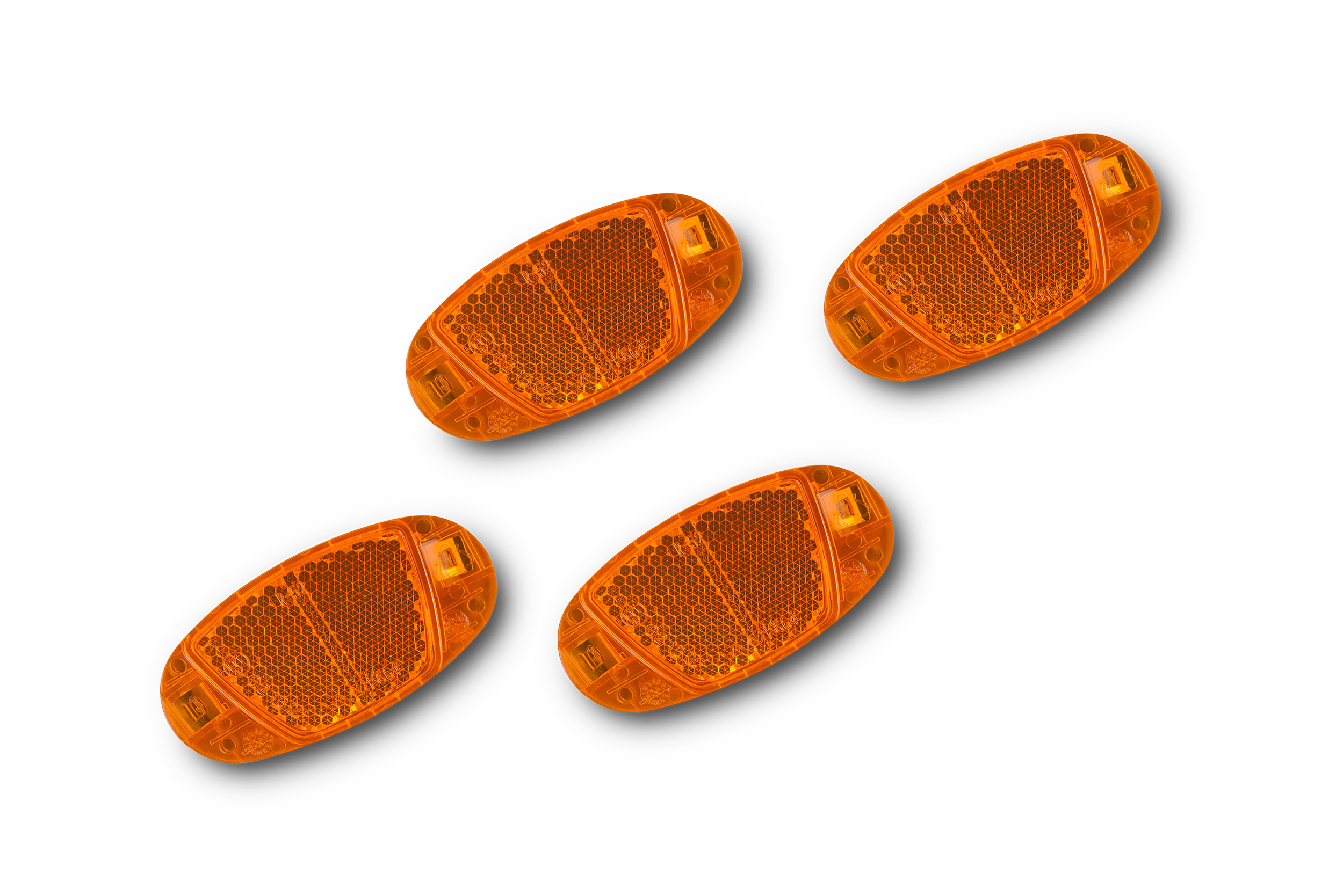 Speichenreflektor CMPT  Set / orange