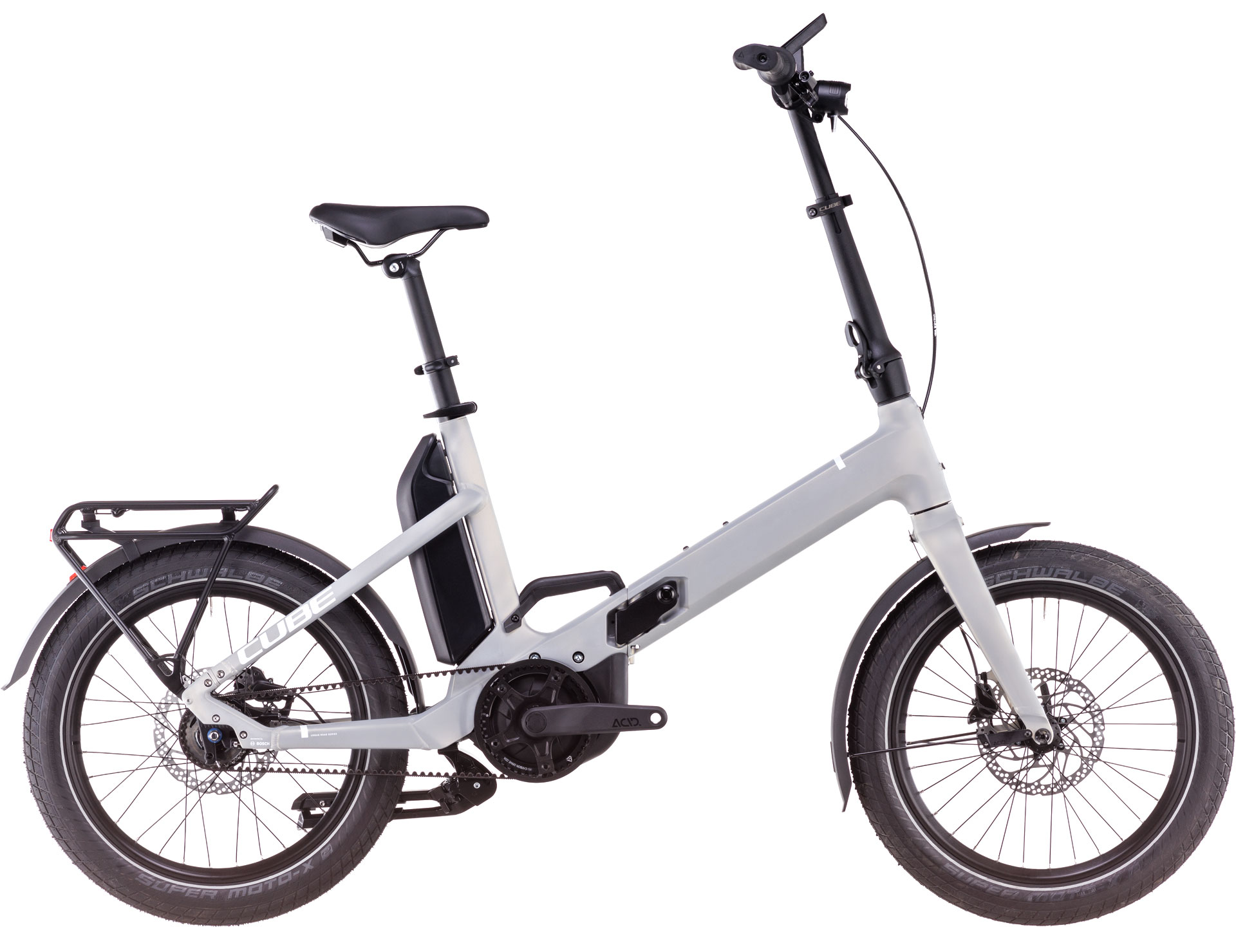 Cube Fold Hybrid Comfort 500 / pearlysilver´n´white