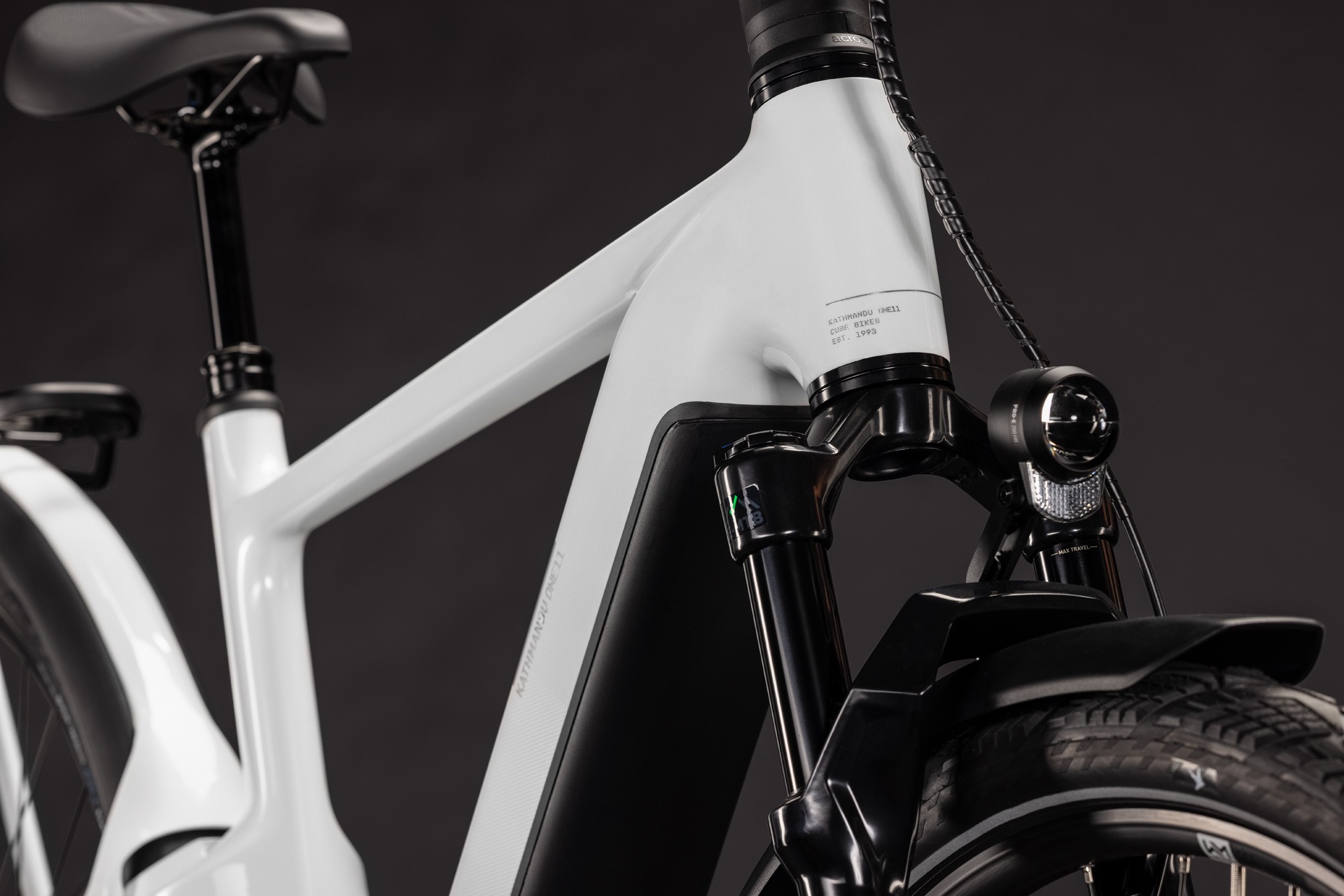 Cube Kathmandu Hybrid ONE11 HPC SLX 800 / metallicwhite´n´prizm