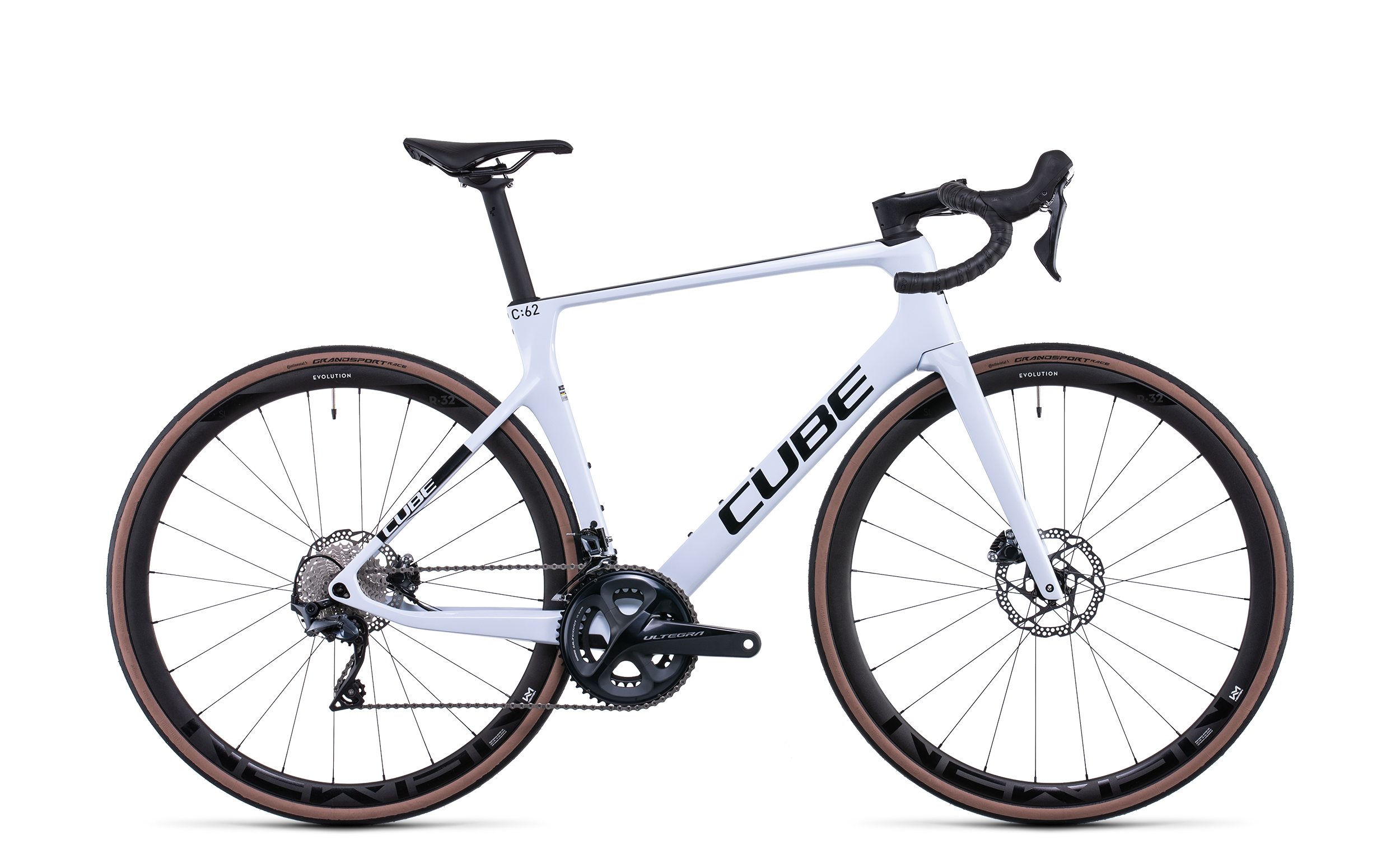 Agree C:62 / 58 cm / flashwhite´n´carbon